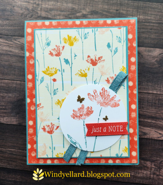 A Stampin' Pretty Pals Sunday Project Showcase Pick - Stampin' Up! Demonstrator - 08.13.2023 - Windy Ellard
