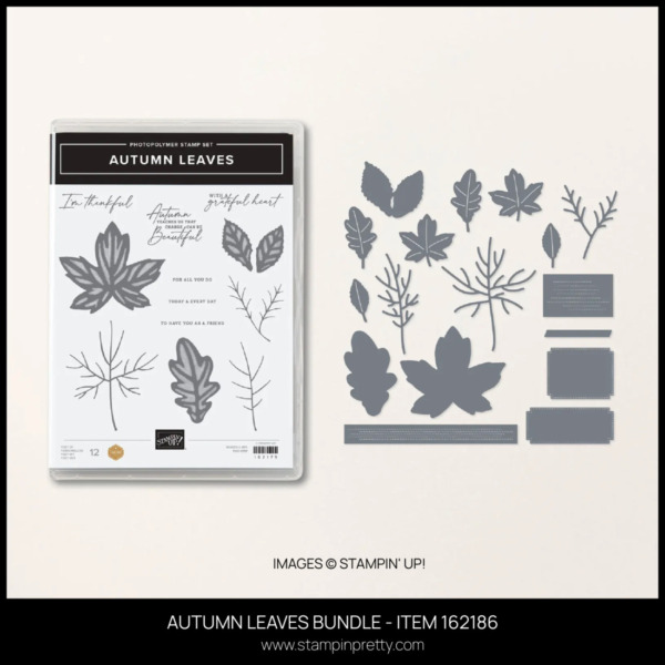 AUTUMN LEAVES BUNDLE - ITEM 162186 - BUY ONLINE WITH MARY FISH STAMPIN PRETTY - EARN TULIP REWARDS