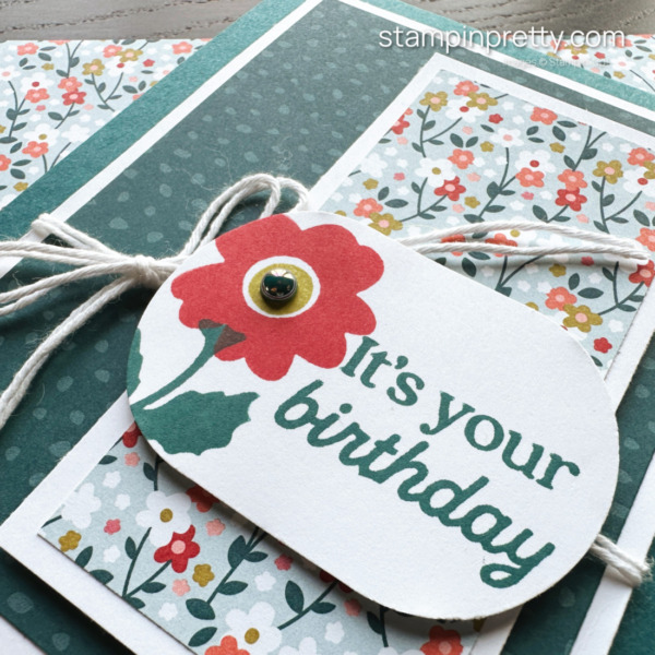 Create this card using the Garden Walk Suite Collection from Stampin' Up! Card Designed by Mary Fish, Stampin' Pretty (1)