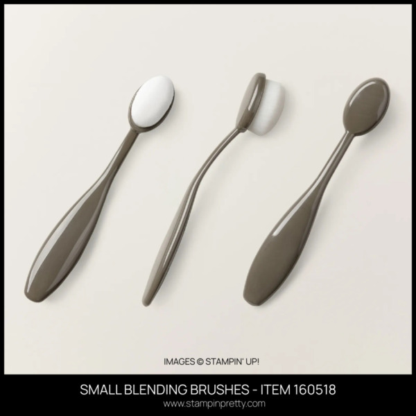 SMALL BLENDING BRUSHES - ITEM 160518 - BUY ONLINE WITH MARY FISH STAMPIN PRETTY - EARN TULIP REWARDS