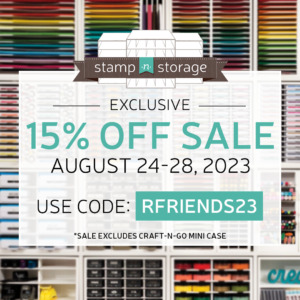 Stamp N Storage Affiliate Sale - 15% Off