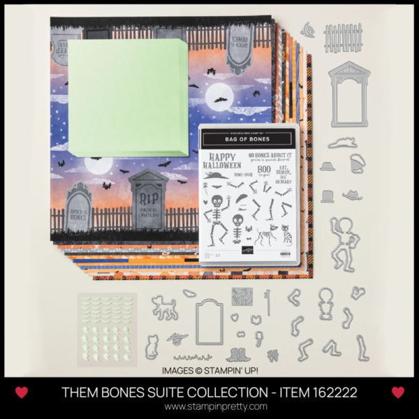 THEM BONES SUITE COLLECTION - ITEM 162222 - BUY ONLINE WITH MARY FISH STAMPIN PRETTY - EARN TULIP REWARDS