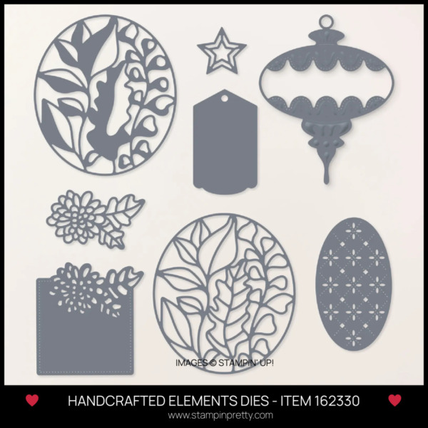 HANDCRAFTED ELEMENTS DIES - ITEM 162330 - BUY ONLINE WITH MARY FISH STAMPIN PRETTY - EARN TULIP REWARDS - MY FAVORITE THINGS