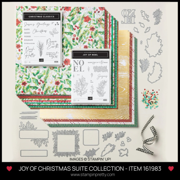 JOY OF CHRISTMAS SUITE COLLECTION - ITEM 161983 - MY FAVORITE THINGS - BUY ONLINE WITH MARY FISH STAMPIN PRETTY - EARN TULIP REWARDS