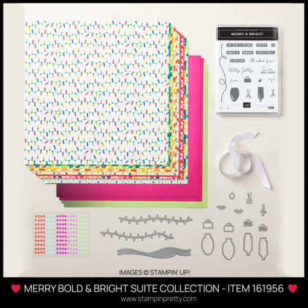 MERRY BOLD & BRIGHT SUITE COLLECTION - ITEM 161956 - MY FAVORITE THINGS - BUY ONLINE WITH MARY FISH STAMPIN PRETTY - EARN TULIP REWARDS copy