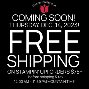 Free Shipping Coming Soon 12.14.2023