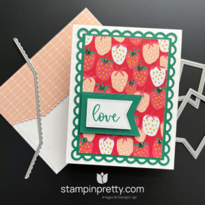 Create a Quick Sunny Days Strawberry Love Card with FREE Sale-a-Bration Gift from Stampin