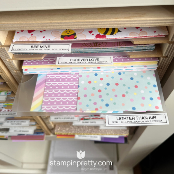 My Stamping Studio Paper Sleeves for 6 x 6 Paper Stamp-n-Storage with Mary Fish, Stampin' Pretty
