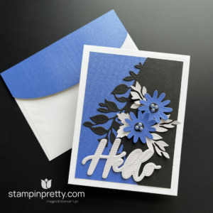 Create this card with the Around the Bend Dies and Thoughtful Moments Hybrid from Stampin