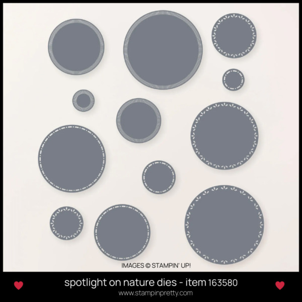 spotlight on nature dies - item 163580 by Stampin Up! - BUY ONLINE WITH MARY FISH STAMPIN PRETTY - EARN TULIP REWARD