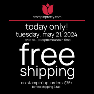 Free Shipping Today only! May 21