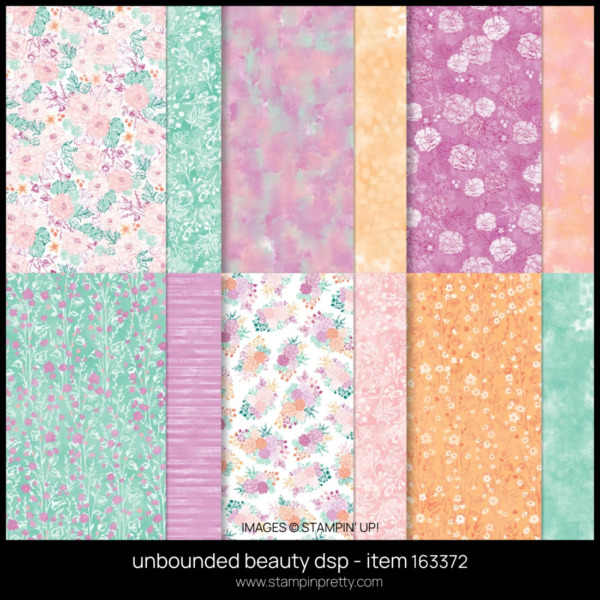 unbounded beauty dsp - item 163372 by Stampin Up! - BUY ONLINE WITH MARY FISH STAMPIN PRETTY - EARN TULIP REWARDS