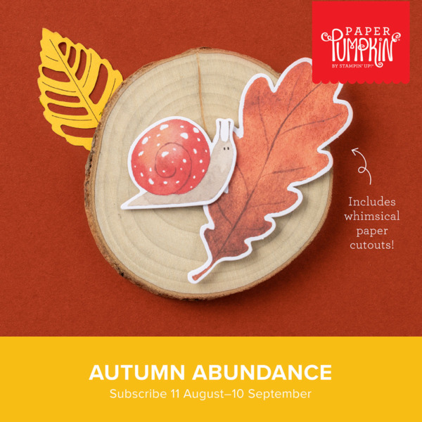 September 2024 Paper Pumpkin Kit! Autumn Abundance - Subscribe by September 10
