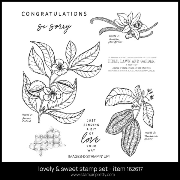 Lovely & Sweet Stamp Set Item 162617 - FROM STAMPIN' UP! ORDER FROM MARY FISH - STAMPIN' PRETTY - EARN TULIP REWARDS