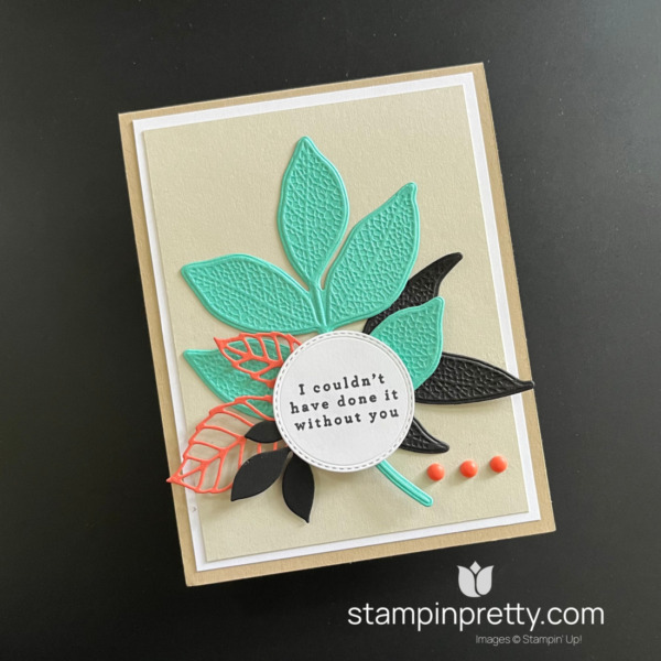 Create this friend card using the NEW Changing Leaves Bundle by Stampin' Up! Card by Mary Fish, Stampin' Pretty (1)