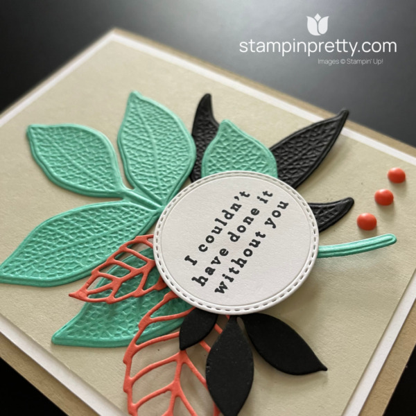 Create this friend card using the NEW Changing Leaves Bundle by Stampin' Up! Card by Mary Fish, Stampin' Pretty (2)