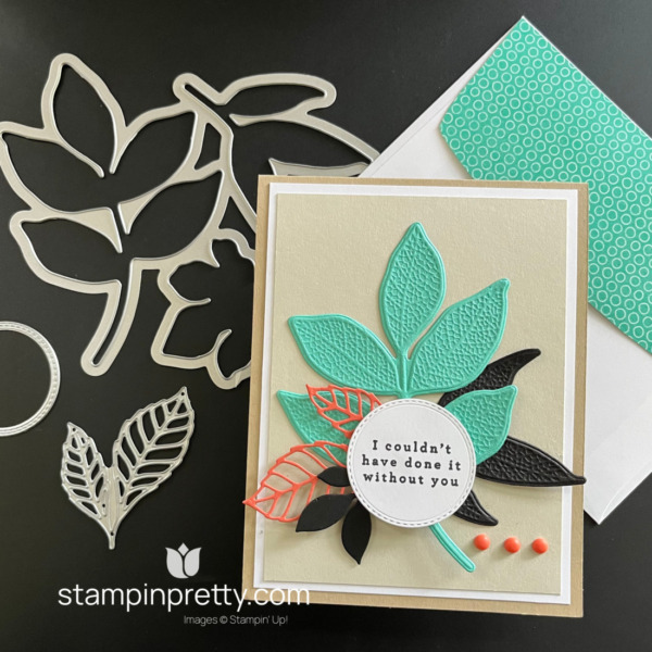 Create this friend card using the NEW Changing Leaves Bundle by Stampin' Up! Card by Mary Fish, Stampin' Pretty