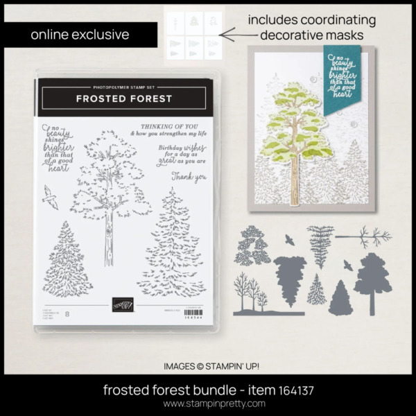 frosted forest bundle - item 164137 FROM STAMPIN' UP! ORDER FROM MARY FISH - STAMPIN' PRETTY - EARN TULIP LOYALTY REWARD