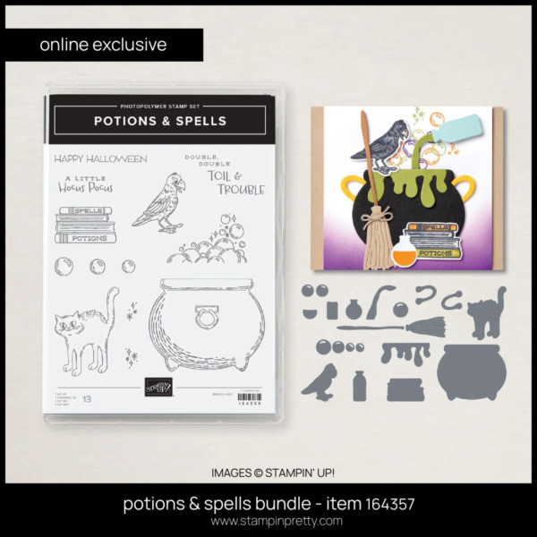 potions & spells bundle - item 164357 FROM STAMPIN' UP! ORDER FROM MARY FISH - STAMPIN' PRETTY - EARN TULIP LOYALTY REWARD