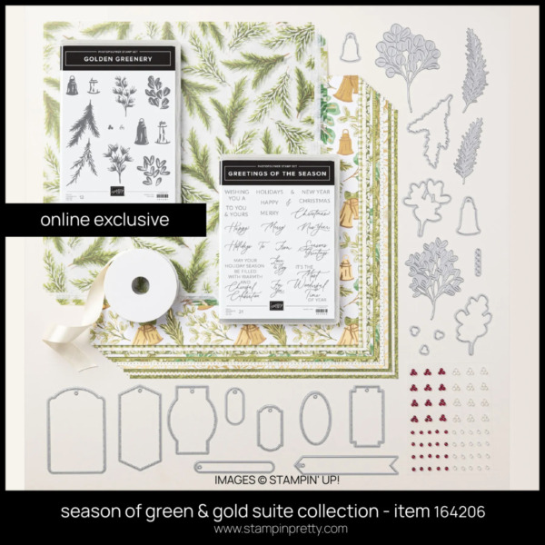 season of green & gold suite collection - item 164206 FROM STAMPIN' UP! ORDER FROM MARY FISH - STAMPIN' PRETTY - EARN TULIP LOYALTY REWARD